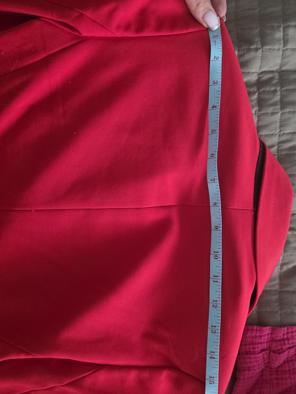 Express Women Vibrant Red Suit - Picture 12 of 12
